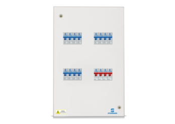 TPN Single Door DB 12 way - White