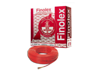 Finolex Flame Retardant PVC Insulated Industrial Cables 1100V - Red - 2.5 sq. mm