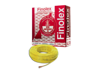 Finolex Flame Retardant PVC Insulated Industrial Cables 1100V - Yellow - 2.5 sq. mm